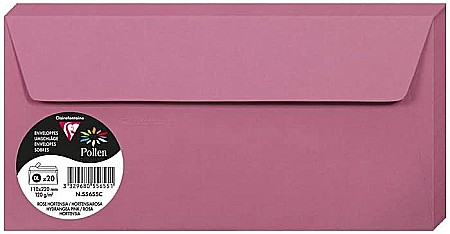 HARTIE PRODUSE DIN HARTIE - PLIC CLAIREFONTAINE DL 20/SET ROZ HORTENSIE 55655C