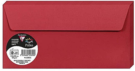 HARTIE PRODUSE DIN HARTIE - PLIC CLAIREFONTAINE DL 20/SET ROSU INTENS 5585C