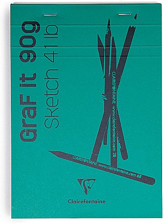 CF BLOC DESEN A5 GRAFIT 80F 90GR CLAIREFONTAINE 96621C [6]