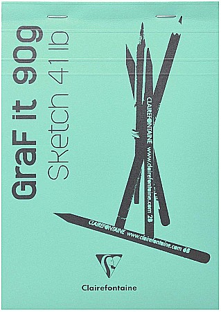 CF BLOC DESEN A4 GRAFIT 80F 90GR CLAIREFONTAINE 96623C [5]