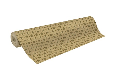 HOBBY - CF HARTIE IMPACHETAT ROLA 0.7*50M STELUTE AURII 70GR/M2 CLAIREFONTAINE 223905C