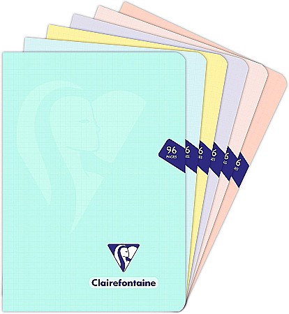 Caiete Elegante - CF CAIET A5 POLYPRO 48F PATRATELE MIMESYS CULORI PASTEL 308682C