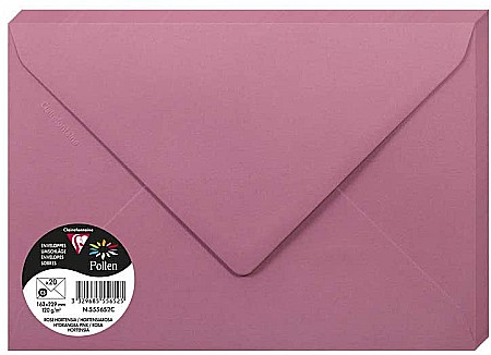 HARTIE PRODUSE DIN HARTIE - PLIC CLAIREFONTAINE C5 20/SET ROZ HORTENSIE 555652C