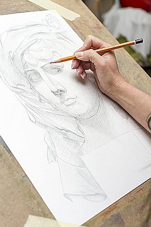 CF BLOC DESEN A3 CRAY'ON 50F 120GR CLAIREFONTAINE 975021C [2]