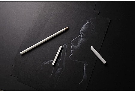 CF BLOC DESEN A5 20F 120GR/m2 FOI NEGRE, Carb'ON CLAIREFONTAINE 975038C [4]