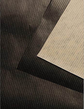 CF BLOC DESEN A3 60F 90GR/m2, hartie bicolor KRAFT Brun et Noir, double f CLAIREFONTAINE 975819C [2]