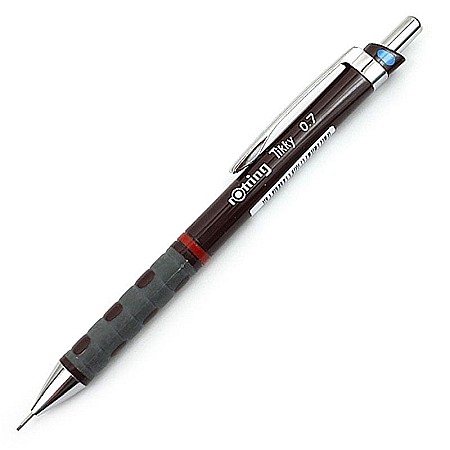 Creioane mecanice - CREION MECANIC ROTRING TIKKY 0.7MM BURGUNDI RO1904692