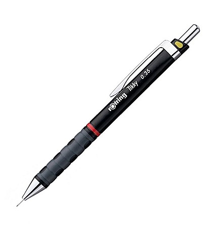 Creioane mecanice - CREION MECANIC ROTRING TIKKY 0.35MM NEGRU RO1904694