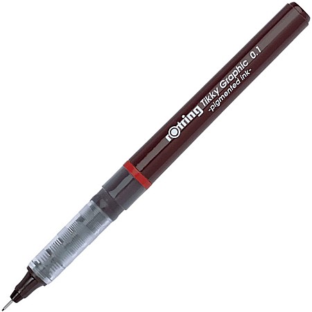 INSTRUMENTE DE SCRIS - LINER ROTRING TIKKY 0.1MM NEGRU 1904750/06067