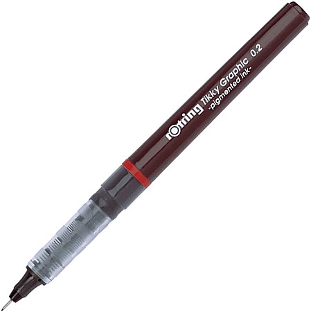 INSTRUMENTE DE SCRIS - LINER ROTRING TIKKY 0.2MM NEGRU 1904752/06068