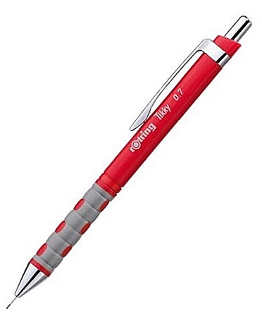 Creioane mecanice - CREION MECANIC ROTRING TIKKY 0.7MM ROSU RO1904507