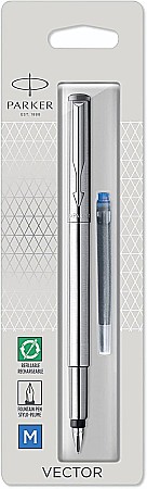 RECHIZITE SCOLARE - PARKER STILOU VECTOR STEEL 160858