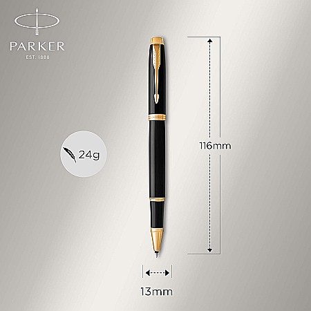 PARKER ROLLER IM ROYAL BLACK LACQUER GT 160231 [2]