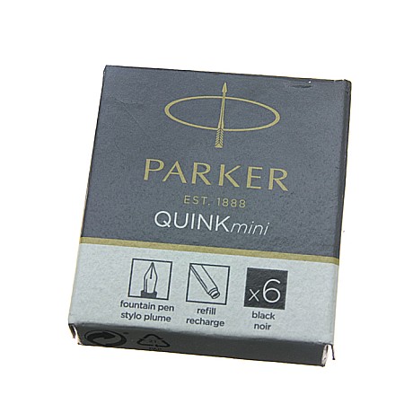 Cerneala/ Cartuse cerneala - PATROANE CERNEALA PARKER 6/SET MINI NEGRE S0767220n/160239