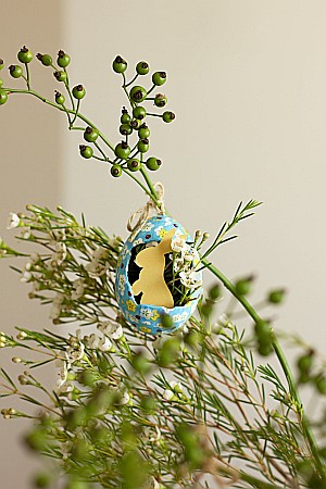 CF COAJA DE OU SUSPENDAT PAPIER MACHE 6/SET AC907C [2]