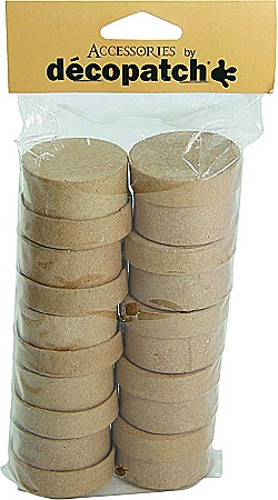 HOBBY - CF CUTIE PAPIER MACHE 5*5*3CM 10/SET EV009O