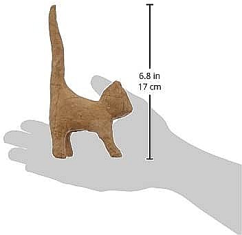 CF PISICA PAPIER MACHE 16.5CM AP129O [4]