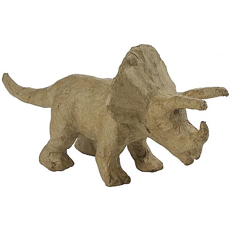 HOBBY - CF TRICERATOPS PAPIER MACHE 19*6*9 CM AP155O