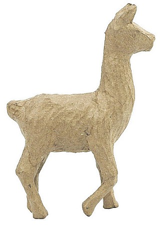 HOBBY - CF LAMA PAPIER MACHE 10.5*4*15 CM AP163C