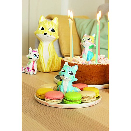 CF VULPE PAPIER MACHE 6.5*8*11.5 CM AP202C [1]