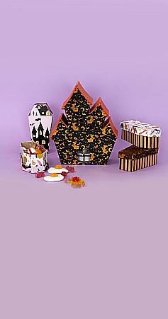 CF HAUNTED HOUSE PAPIER MACHE 16.5*8*19.5CM SA232C [1]