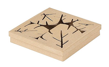 CF CUTIE PATRATA PAPIER MACHE 17*17*3CM BT075C [1]