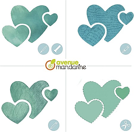 CF SABLON CREATURI MARINE 6/SET AVENUE MANDARINE PO010C [3]