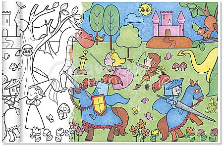 CF ROLA HARTIE DE COLORAT 0.35*5M 90GR PRINTESE SI CAVALERI AVENUE MANDARINE GY080C [1]