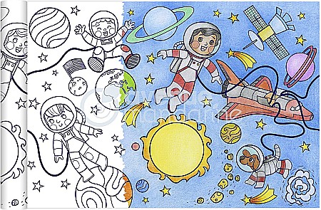 CF ROLA HARTIE DE COLORAT 0.35*5M 90GR SPATIU COSMIC AVENUE MANDARINE GY128C [1]