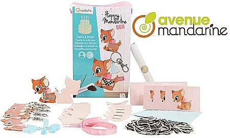 CF KIT CREATIV BRODERIE HAPPY MANDARINE BOX KC005O [1]
