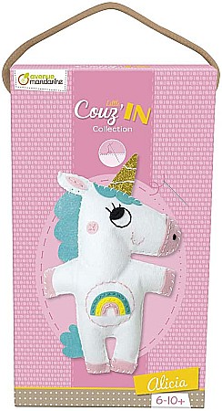 CF KIT CREATIV BRODERIE UNICORNUL ALICIA LITTLE COUZ'IN COLLECTION KC066C [0]