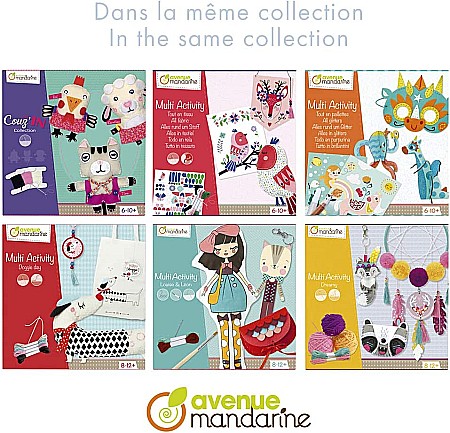 CF KIT CREATIV MULTI ACTIVITY UNICORNS AVENUE MANDARINE KC113C [4]