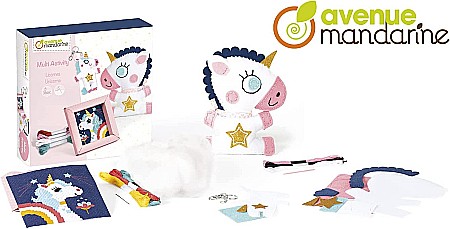 CF KIT CREATIV MULTI ACTIVITY UNICORNS AVENUE MANDARINE KC113C [5]