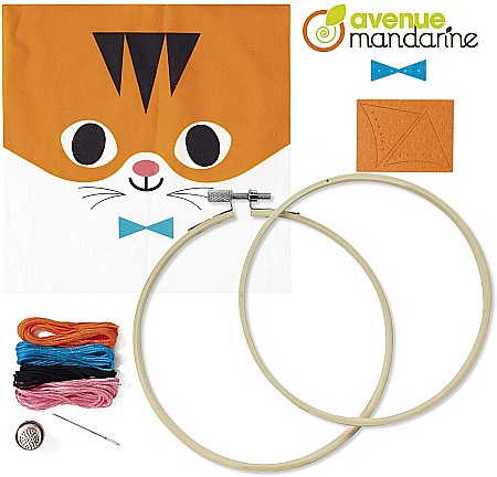 CF KIT CREATIV BRODERIE PIX'GALLERY TAMBURINA PISICA KC118C [2]