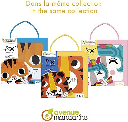 CF KIT CREATIV BRODERIE PIX'GALLERY TAMBURINA PISICA KC118C [4]