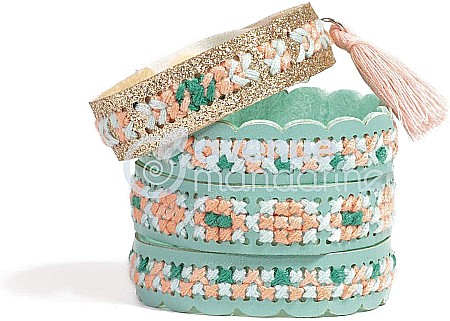 CF KIT CREATIV BRODERIE PIX' TRESOR BRATARI AVENUE MANDARINE KC129C [1]