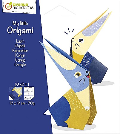 HOBBY - CF KIT CREATIV MY LITTLE ORIGAMI - IEPURE AVENUE MANDARINE OR507C