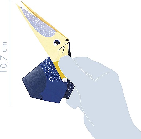 CF KIT CREATIV MY LITTLE ORIGAMI - IEPURE AVENUE MANDARINE OR507C [3]