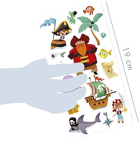 CF STICKERE TRANSFERABILE LUMEA PIRATILOR AVENUE MANDARINE CC049C [2]