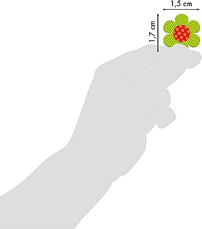 CF STICKER 3D COOKY 7.5*12CM MAILDOR FLORI CY021O [2]