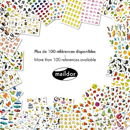 CF STICKER 3D COOKY 7.5*12CM MAILDOR FLORI CY021O [4]