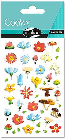CF STICKER 3D COOKY 7.5*12CM MAILDOR FLORI CY109C [0]