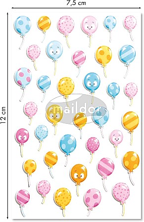 CF STICKER 3D COOKY 7.5*12CM MAILDOR BALOANE CY116C [1]