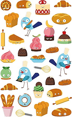 CF STICKER 3D COOKY 7.5*12CM MAILDOR UNICORN CY120C [1]