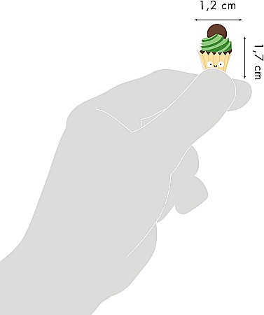 CF STICKER 3D COOKY 7.5*12CM MAILDOR UNICORN CY120C [2]