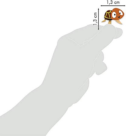 CF STICKER 3D COOKY 7.5*12CM MAILDOR TESTOASE MARINE CY121C [2]