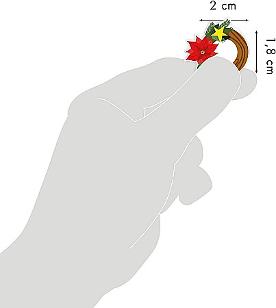 CF STICKER 3D COOKY 7.5*12CM MAILDOR MOTIV CRACIUN CY153C [2]