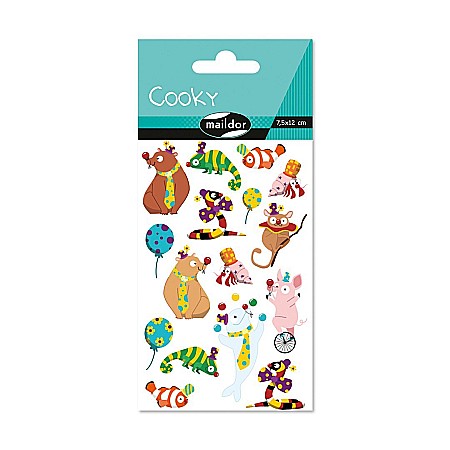 HOBBY - CF STICKER 3D COOKY 7.5*12CM MAILDOR CLOVNI CY158C