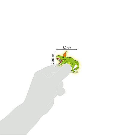 CF STICKER 3D COOKY 7.5*12CM MAILDOR GLOW IN THE DARK DINO CY165C [2]