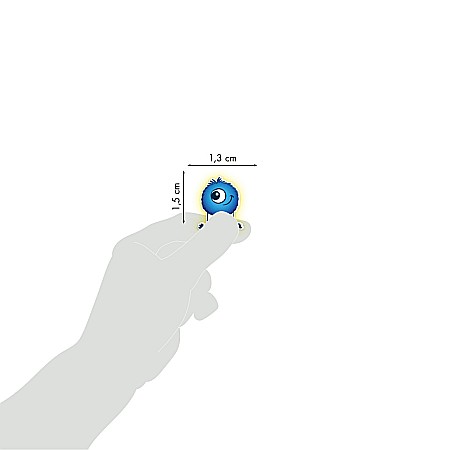 CF STICKER 3D COOKY 7.5*12CM MAILDOR GLOW IN THE DARK MONSTRII CY167C [2]